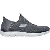 SKECHERS Baskets basses 'Go Walk Flex - Hands Up' anthracite