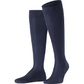 Falke Chaussettes montantes bleu foncé