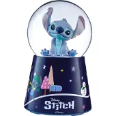 Disney Enceinte Bluetooth Boule à neige Stitch