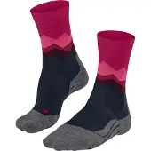 Falke - Chaussettes de randonnée en laine mérinos - TK2 Explore W Space Blue pour Femme en Laine - Taille 39-40 - Bleu
