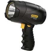 Stanley SL3WAKSE Lampe de poche LED - 300 Lumen - 4 piles AAA incluses - 13 heures d'autonomie - Poignée en caoutchouc antidérapante - Noir