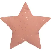 Atmosphera Coussin Enfant Oya Étoile Rose Terracotta