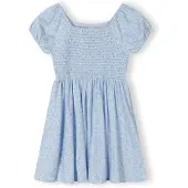 MINOTI Robe bleu clair / blanc