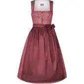 Spieth & Wensky Dirndl rouge foncé