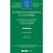 Lgdj Le passif environnemental de l'entreprise