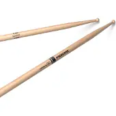 Promark Finesse 7A Long Maple Drumsticks Small Round Wood Tip