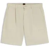 BOSS Short avec plis et taille confort
