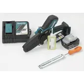 Makita DUC 101 RF01 Trononneuse d'elagage sans fil 18 V 10 cm Brushless + 1x batterie 3,0 Ah + kit chargeur