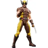 Hasbro Figurine d'action Marvel Legends Wolverine en costume marron Deadpool & Wolverine 15 cm