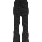 GUESS Pantalon anthracite / rouge / noir