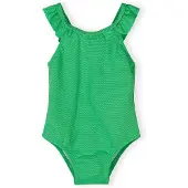 MINOTI Maillot de bain vert fluo
