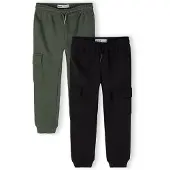 MINOTI Pantalon kaki / noir