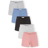 MINOTI Leggings bleu ciel / gris clair / gris chiné / rose ancienne / noir