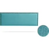 Moonia Tête de lit rembourrée MODENA Aqualine 100x55x8 cm