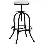 CLP Tabouret de bar Radong, réglable en hauteur, couleur bronze