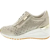 Marco Tozzi Baskets basses beige chiné