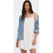 ONLY Robe 'ONLValea' blanc
