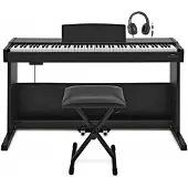 Gear4Music VISIONKEY-500 Piano Numérique avec Pack Matte Black