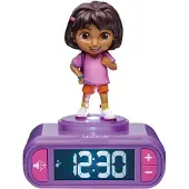 Lexibook Réveil avec veilleuse Dora en 3D