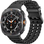 IMoshion Bracelet Ocean en silicone Samsung Galaxy Watch Ultra 2 (2026) / Ultra (2024/2025) - Noir