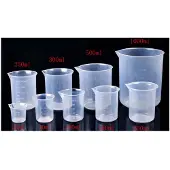 Lobbes Messbecher-Set - 9-tlg., Verre mesureur, Multicolore