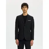 Selected Coupe Slim Blazer À Simple Boutonnage Homme Le noir 94