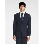 Selected Coupe Slim En Laine Mélangée Blazer Homme Bleu 44