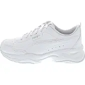Puma Baskets basses 'Cilia' argent / blanc
