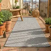 De Onlinewinkelier b.v. Volero - Tapis japonais - Costa Gris - 80x200 cm