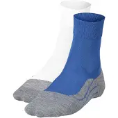 Falke Chaussettes de sport bleu / gris / blanc