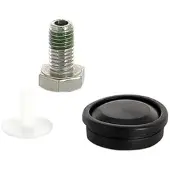 VETUS Sico Sisco Set de boutons argent Argent Taille unique