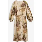 Bonprix Robe longue en ramie