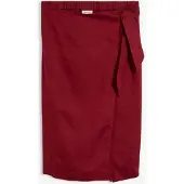 Bonprix Jupe midi 100 % lin