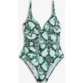Bonprix Maillot sculptant maintien léger, bretelles réglables