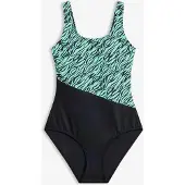 Bonprix Maillot 1 pièce avec imprimé zèbre