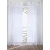 Bonprix Voilage avec broderies (1 pce)