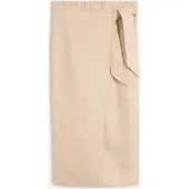 Bonprix Jupe midi 100 % lin