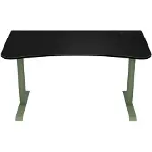 AROZZI Arena Medium Bureau Gaming - 140 x 76 x 71 cm - Vert Forêt