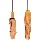 Kikkerland Unisexe, Parapluie, Baguette Umbrella, Multicolore