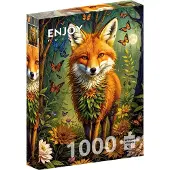 Enjoy Puzzle Puzzle 1000 pièces Enjoy – Renard Enchanté
