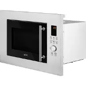 Ecg MTD 2390 VGSS Four à micro-ondes encastrable, Volume 23 l, Cuisson combinée, chauffage + grill, Puissance 900W, puissance grill 1000W, Bruit : 63 dB