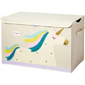 3 Sprouts Boîte de rangement - 61x37x38 - Licorne - - UneTaille - Cageot