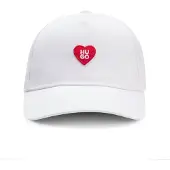 HUGO Casquette enfant en twill de coton à logo brodé