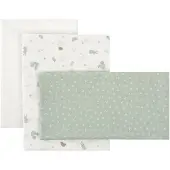 cambrass Drap-housse Pour Lit De Bébé Ardi 60x120x1 Cm 3 Unités