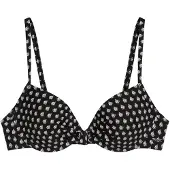 Marc O'Polo Hauts de bikini ' Palm Border Geo ' noir / blanc