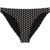 Marc O'Polo Bas de bikini ' Palm Border Geo ' noir / blanc