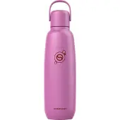 SodaStream Bouteille Isotherme Fizz&Go Cool 0,9 L Acier Inoxydable Couleur Goyave