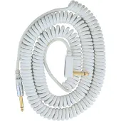 VOX VCC90 Câble Jack Spirale 9M Blanc