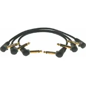 Klotz Lot 3 Cables Pedale 30CM Jack 2p.90/jack 2P.90 Or
