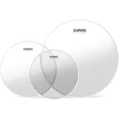 Evans ETP-G2CLR-R Pack Peaux G2 10/12/16 Transparente Stage Rock